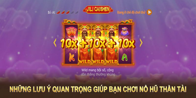 Những lưu ý quan trọng giúp bạn chơi nổ hũ thần tài an toàn